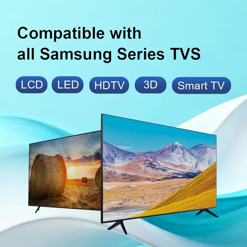 RICH LIGHTING New Universal Remote for All Samsung TV Remote, Replacement Compatible for Samsung Smart TV, LED, LCD, HDTV, 3D, Series TV【Pack of 3】 - Image 4